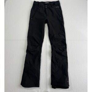 Protest Snow Pants Womens M Black Waterproof Breathable 10K Softshell Ski Slopes